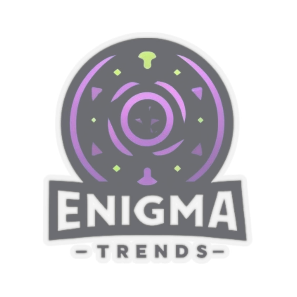 Enigma Kiss-Cut Stickers