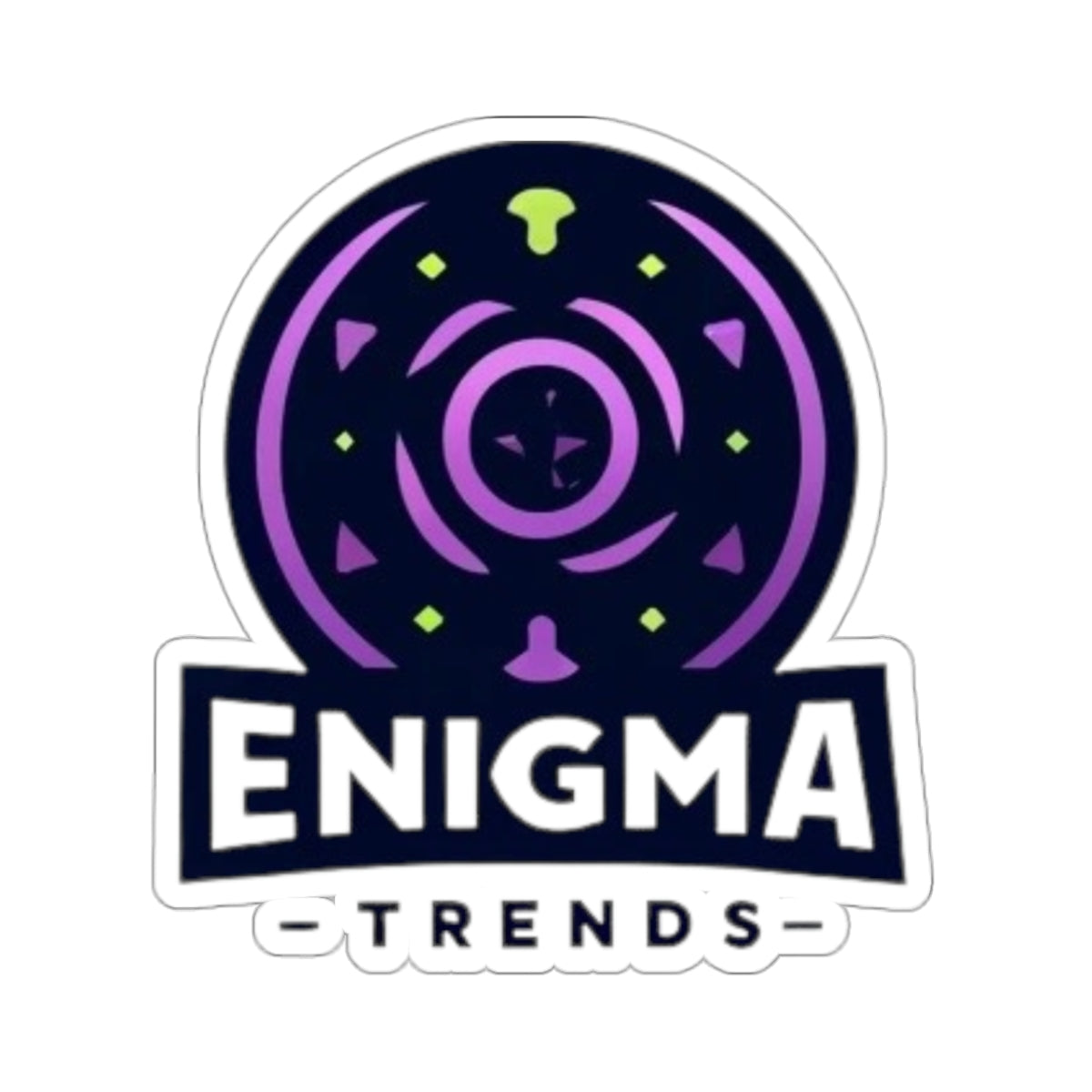 Enigma Kiss-Cut Stickers